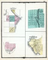 Ahnapee City, Peshtigo Village, Florence Village, Sturgeon Bay, Wisconsin State Atlas 1881